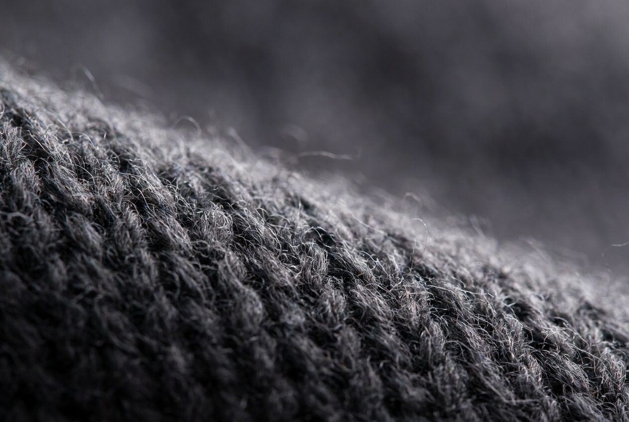 Cashmere knit detail