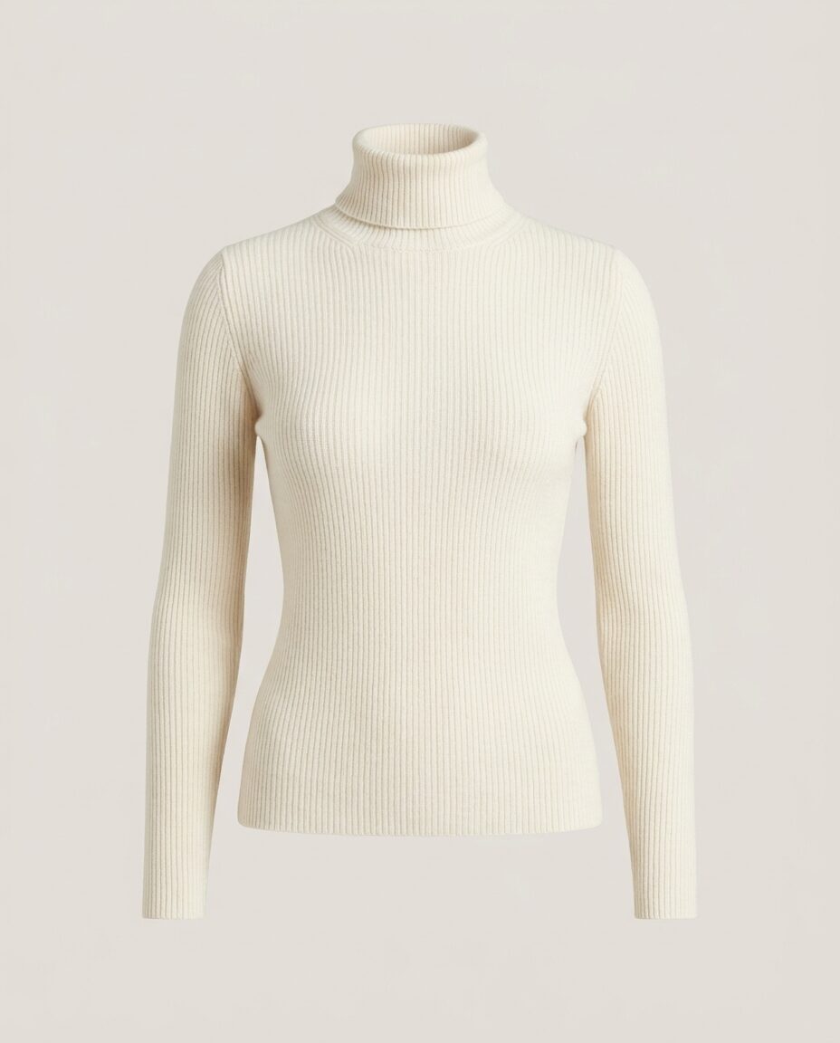 Rib Turtleneck